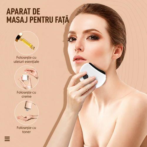 Dispozitiv electronic Gua Sha pentru ingrijirea pielii